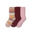 Pacas Womens Alpaca Crew 3-Pack Socks  -  Small/Medium / Multi-Hemp Stripe/Basics