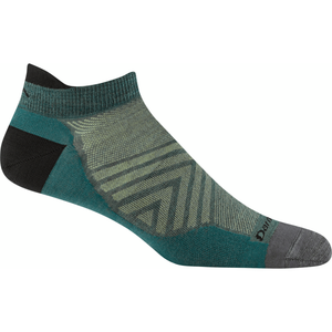 Darn Tough Mens Run No Show Tab No Cushion Ultra-Lightweight Running Sock  -  Medium / Teal