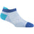 Darn Tough Womens Run No Show Tab No Cushion Ultra-Lightweight Running Socks  -  Small / Sky