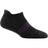 Darn Tough Womens Element No Show Tab Lightweight Running Socks  -  Small / Black