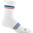 Darn Tough Mens Element Micro Crew Lightweight Running Socks  -  X-Small / White