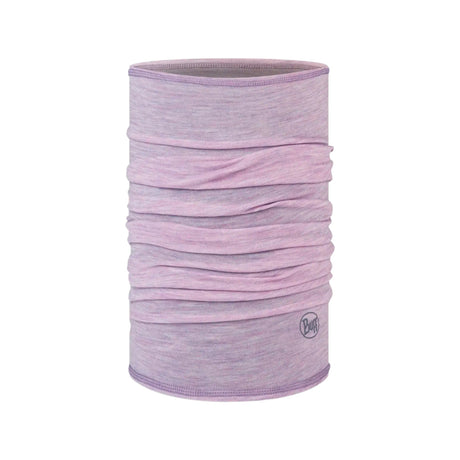 Buff Merino Lightweight Multifunctional Neckwear  -  One Size Fits Most / Multistripes Lilac Sand