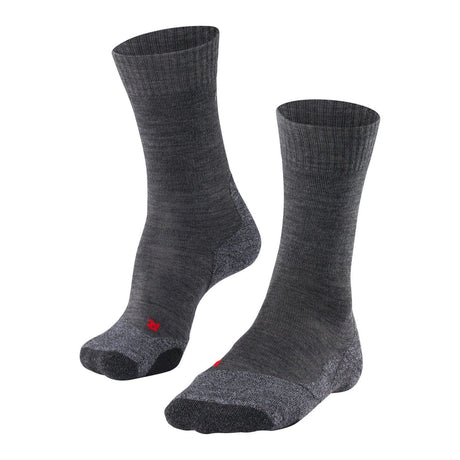 FALKE Mens TK2 Explore Trekking Socks  -  39-41 / Asphalt Mel