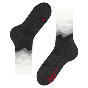 FALKE Womens TK2 Explore Trekking Crew Socks - Black
Alt Image 3