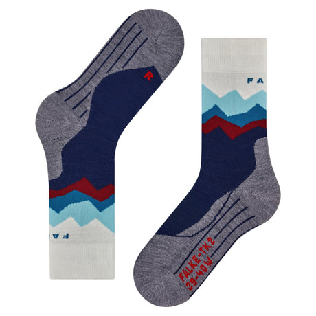 FALKE Womens TK2 Explore Trekking Crew Socks - Dark Night
Alt Image 2