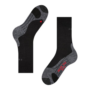 FALKE Womens TK2 Explore Trekking Socks - Black Mix
Alt Image 3