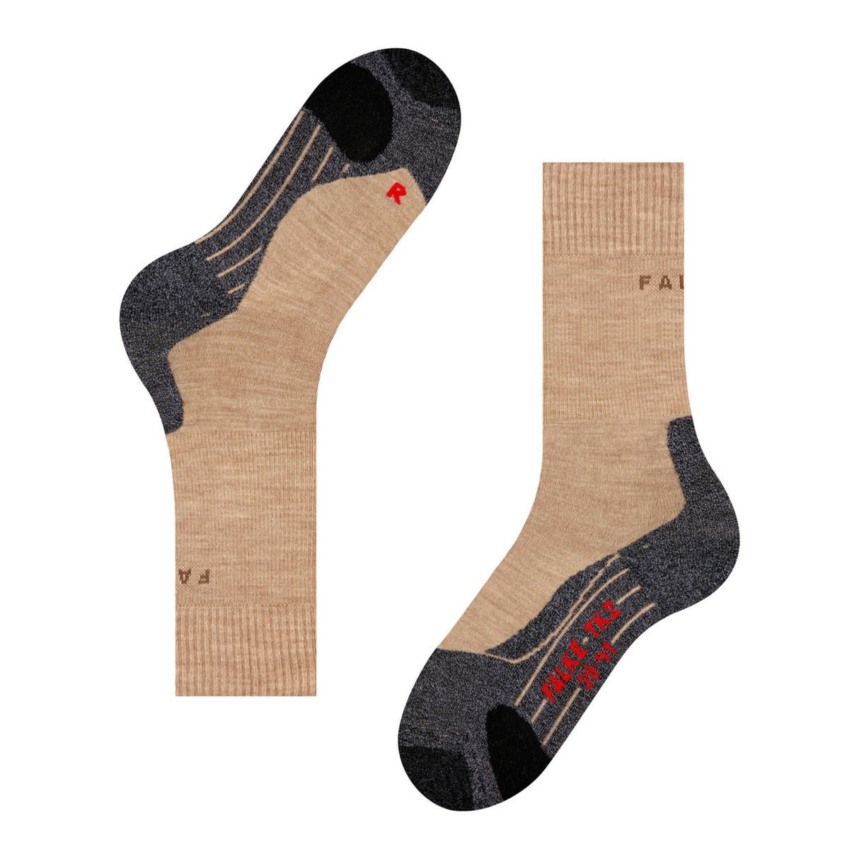 FALKE Womens TK2 Explore Trekking Socks - Nature Melange
Alt Image 3