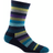 Darn Tough Womens Mystic Stripe Crew Lightweight Lifestyle Socks  -  Small / Dark Teal