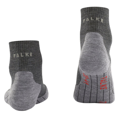 FALKE Mens TK5 Wander Short Trekking Mini-Crew Socks - Asphalt Mel
Alt Image 1