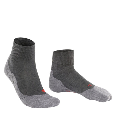 FALKE Mens TK5 Wander Short Trekking Mini-Crew Socks - Asphalt Mel
Alt Image 2