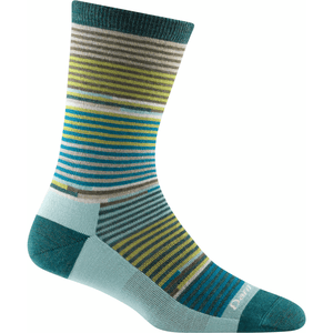 Darn Tough Womens Pixie Crew Lightweight Lifestyle Socks  -  Small / Teal