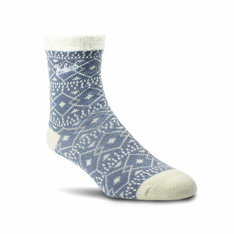 Woolrich Double Layer Southwest Stripe Socks  -  Medium / Blue Fog