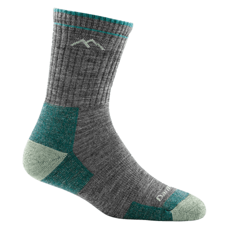 Darn Tough Womens Hiker Micro Crew Midweight Socks  -  Small / Slate