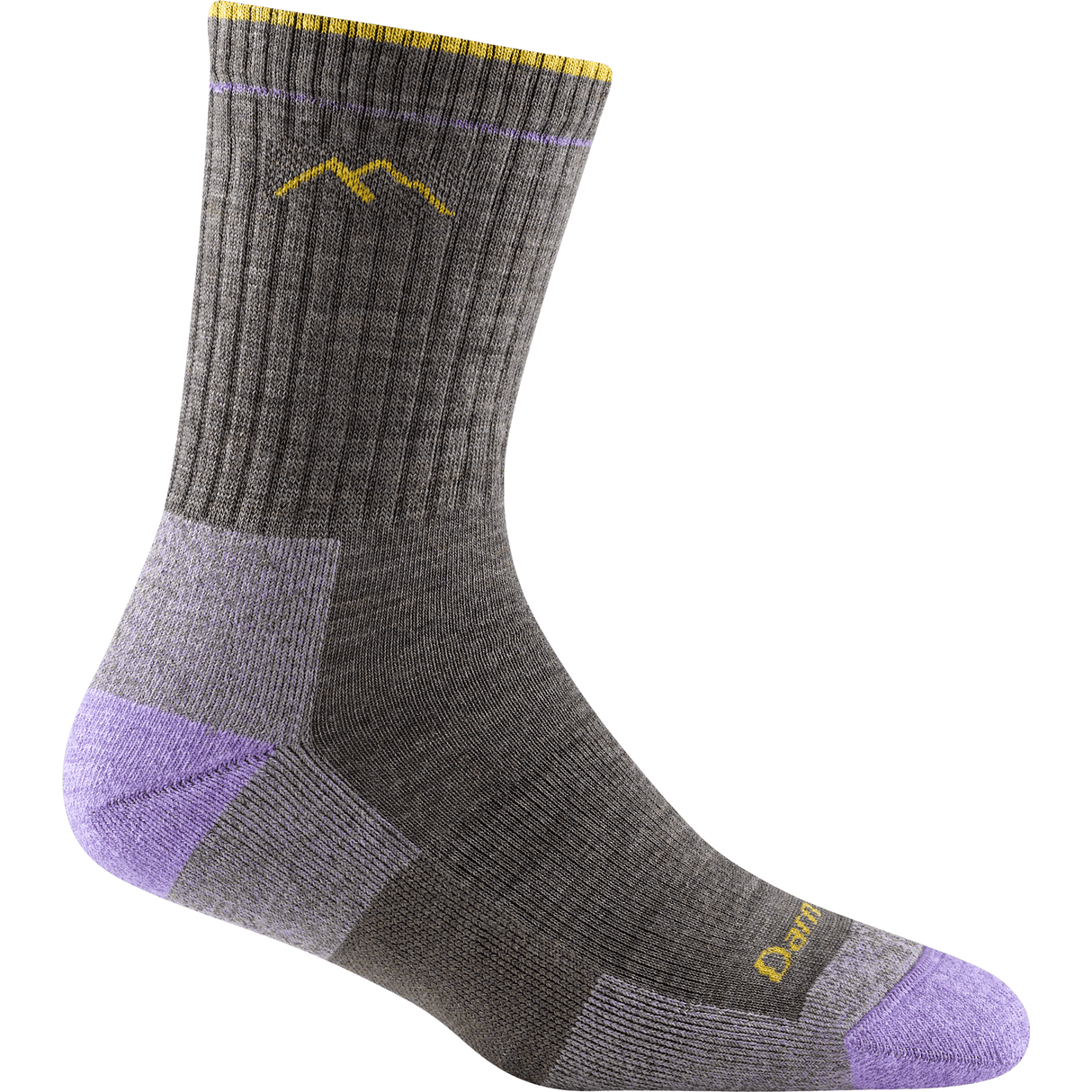 Darn Tough Womens Hiker Micro Crew Midweight Socks  -  Small / Taupe