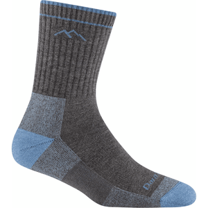 Darn Tough Womens Coolmax Hiker Micro Crew Midweight Socks  -  Small / Gray