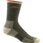 Darn Tough Mens Coolmax Hiker Micro Crew Midweight Socks  -  Medium / Olive