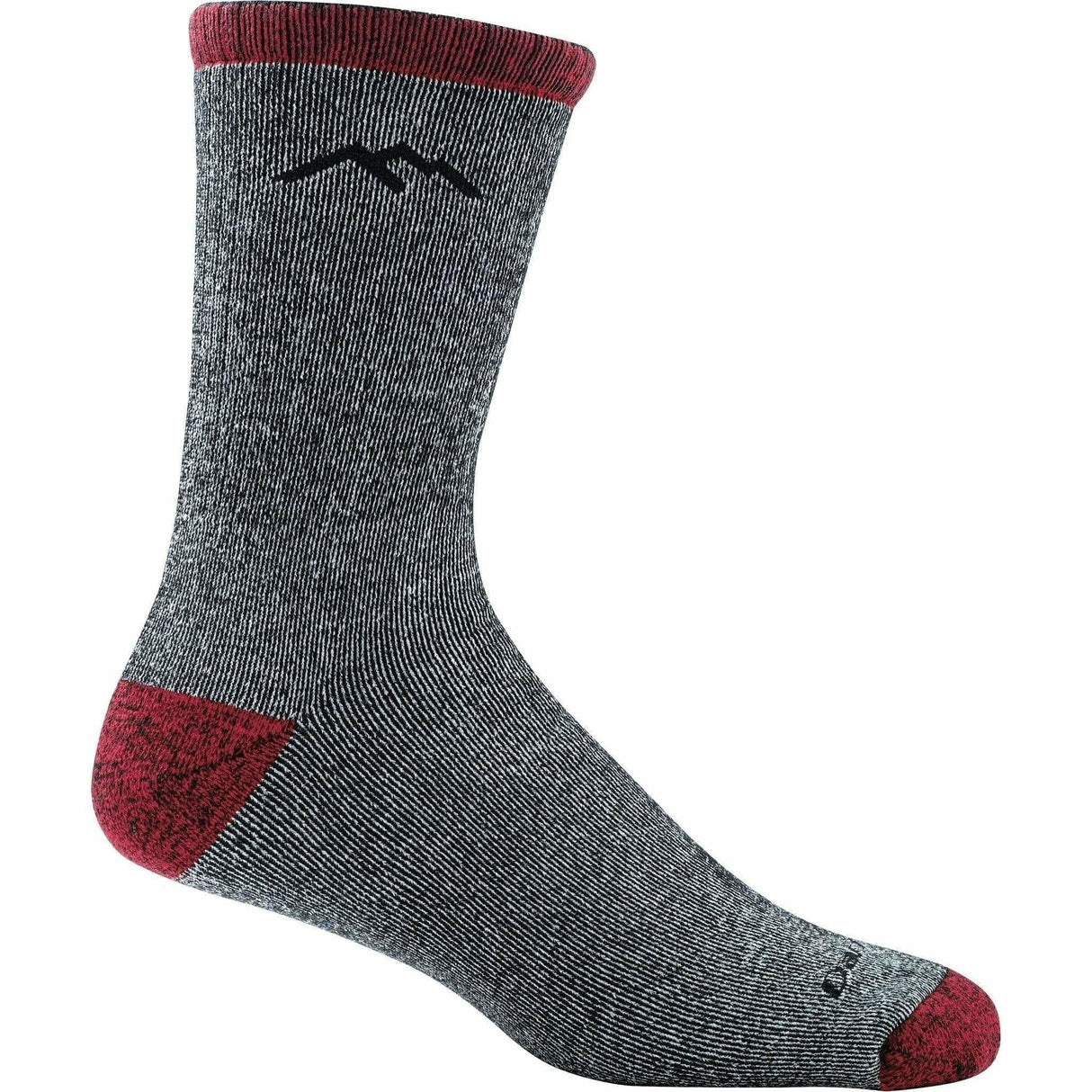 Darn Tough Mens Mountaineering Micro Crew Heavyweight Hiking Socks  -  Medium / Smoke