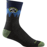 Darn Tough Mens ATC Micro Crew Midweight Hiking Socks  -  Small / Eclipse