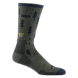 Darn Tough Mens ABC Boot Midweight Hiking Socks  -  Medium / Forest