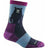 Darn Tough Womens Bear Town Micro Crew Lightweight Hiking Socks  -  Small / Purple