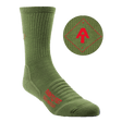 Farm to Feet Harpers Ferry Light Targeted Cushion 3/4 Crew Socks  -  Medium / Winter Moss