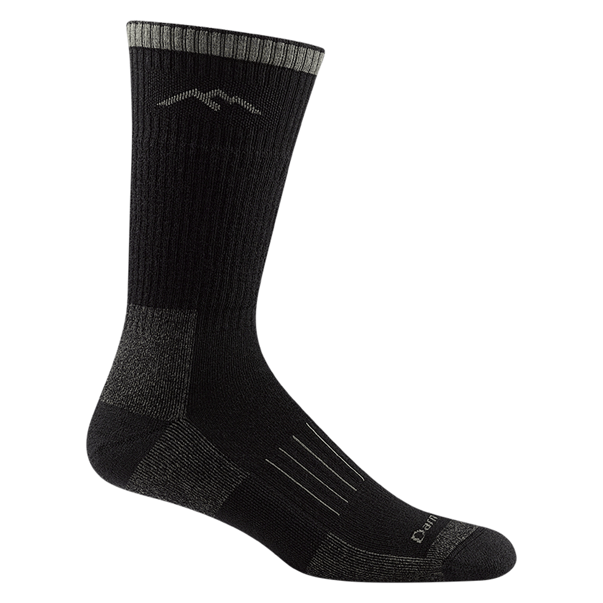 Darn Tough Mens Hunting Boot Midweight Hunting Socks  -  Small / Charcoal