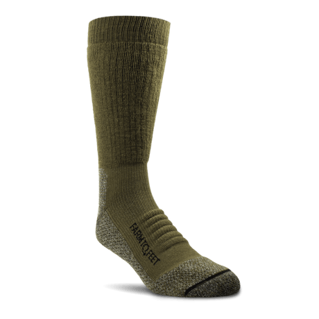 Farm to Feet Quantico Full Cushion Boot Socks  -  Medium / Coyote Brown