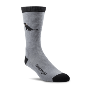 Farm to Feet Sunderland Light Cushion Crew Socks  -  Small / Black