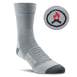 Farm to Feet Unity Blaze Trail Light Targeted Cushion 3/4 Crew Socks  -  Small / Charcoal