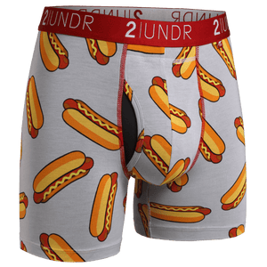 2UNDR Mens Swing Shift Boxer Brief Prints  -  Small / Wieners