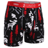 2UNDR Mens Swing Shift Boxer Brief Prints  -  Small / Sorry Eh