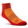 Farm to Feet Austin Light Cushion 1/4 Socks  -  Medium / Molten Lava