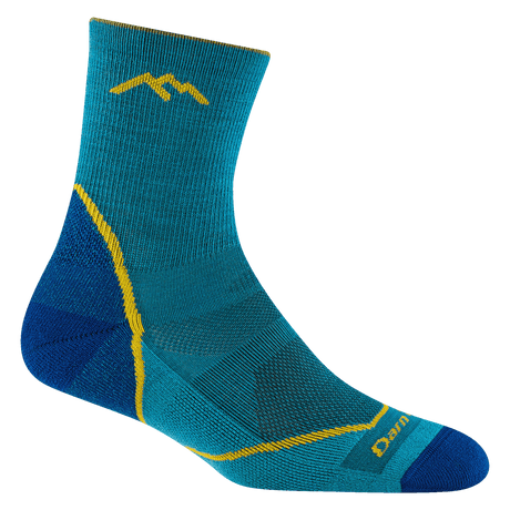 Darn Tough Kids Light Hiker Micro Crew Lightweight Socks  -  Small / Cascade