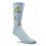 Farm to Feet Russell Light Cushion Crew Socks  -  X-Large / Arona