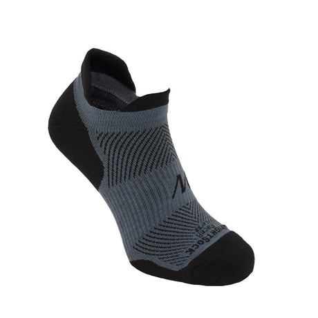 Wrightsock Racer Single Layer Double Tab Socks  -  Small / Grey