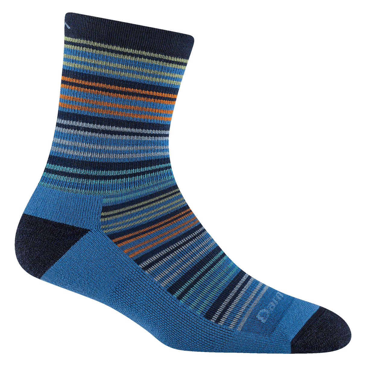 Darn Tough Kids Zebra Canyon Micro Crew Lightweight Hiking Socks