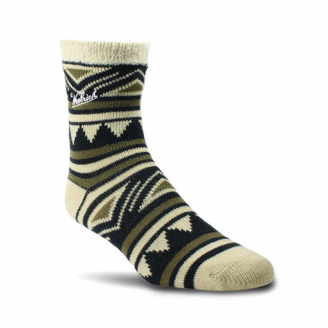 Woolrich Double Layer Southwest Triangle Socks  -  Medium / Clay