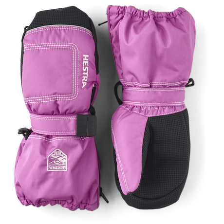 Hestra Baby Zip Long Mitt  -  1 / Pink