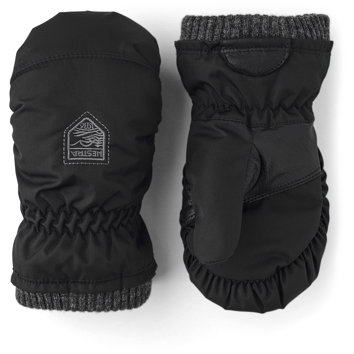 Hestra Toddler My First Basic Mittens  -  1 / Black