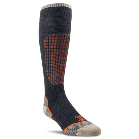 Farm to Feet Aberdeen Hunt/Fish Light Targeted Cushion OTC Socks  -  Medium / Charcoal