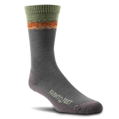 Farm to Feet Kids Missoula Light Cushion Socks  -  Small / Rainbow Trout