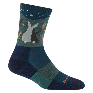 Darn Tough Womens Critter Club Micro Crew Lightweight Hiking Socks - Clearance