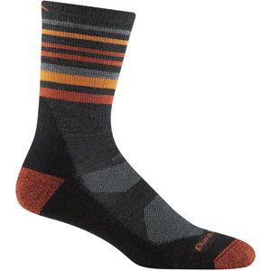 Darn Tough Mens Fastpack Micro Crew Lightweight Hiking Socks - Clearance  -  Medium / Charcoal