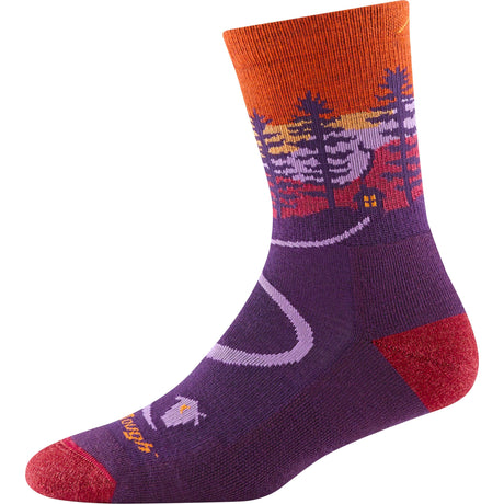 Darn Tough Womens Northwoods Micro Crew Midweight Hiking Socks  - 