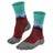 FALKE Womens TK2 Explore Trekking Crew Socks - Clearance  -  35-36 / Cranberry