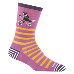 Darn Tough Womens Animal Haus Crew Lightweight Lifestyle Socks  - 