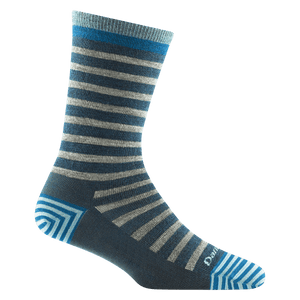 Darn Tough Womens Morgan Crew Lightweight Lifestyle Socks  -  Small / Midnight