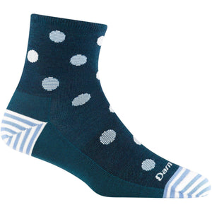 Darn Tough Womens Dottie Shorty Lightweight Lifestyle Socks  -  Small / Dark Teal