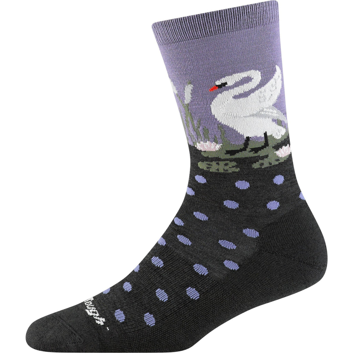 Darn Tough Womens Wild Life Crew Lightweight Lifestyle Socks  - 