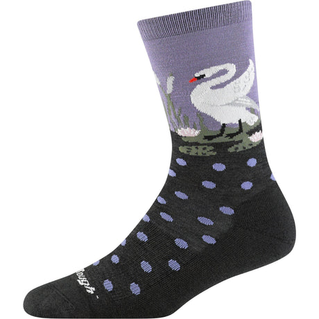 Darn Tough Womens Wild Life Crew Lightweight Lifestyle Socks - Clearance  - 